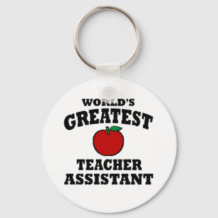 Greatest Teacher Assistant Sleutelhanger