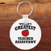 Greatest Teacher Assistant Sleutelhanger (Voorkant)