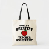 Greatest Teacher Assistant Tote Bag (Voorkant)