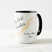 Greatest Teacher Coffee Mug Mok (Voorkant rechts)