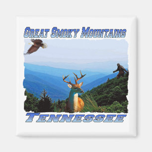 GreatSmokeyMountainsTennessee Magnet of Onderzette
