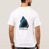 GreatWhite, Underwater, niemand, kan je horen... T-shirt (Achterkant)