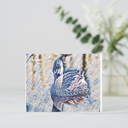 Grebe Briefkaart (Staand voorkant)