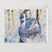 Grebe Briefkaart (Voorkant)