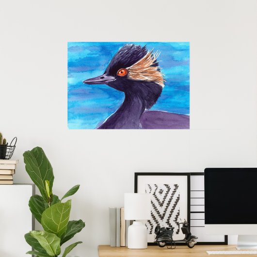 Grebe Poster (Thuiskantoor)