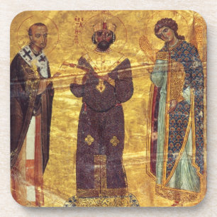 Grec Coisl 79 f.2v Emperor Nicephorus III Botaniat Drankjes Onderzetter