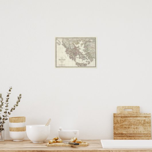 Grece ancienne - Oude Griekenland Poster (Keuken)