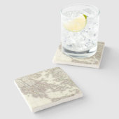 Grece ancienne - Oude Griekenland Stenen Onderzetter (Zijkant)