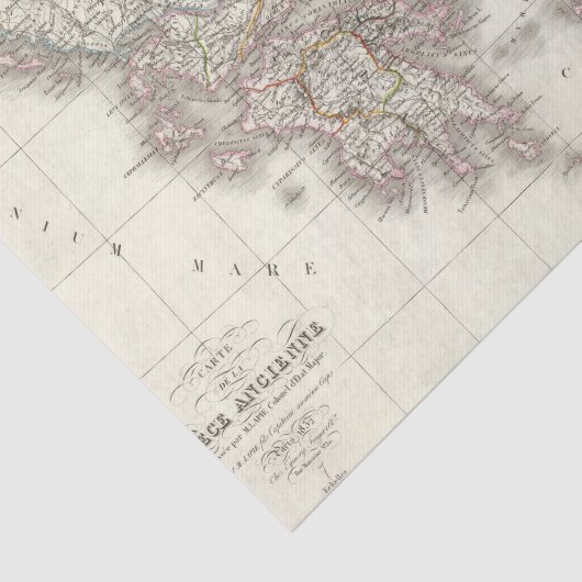 Grece ancienne - Oude Griekenland Tissuepapier (Detail)