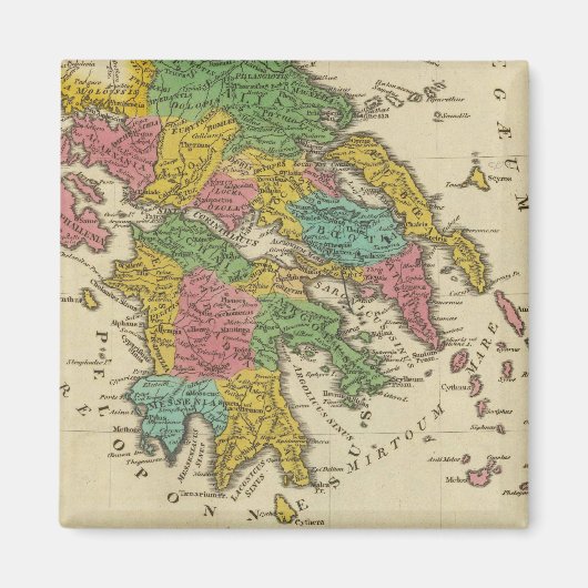 Grecia Antiqua Magneet (Voorkant)