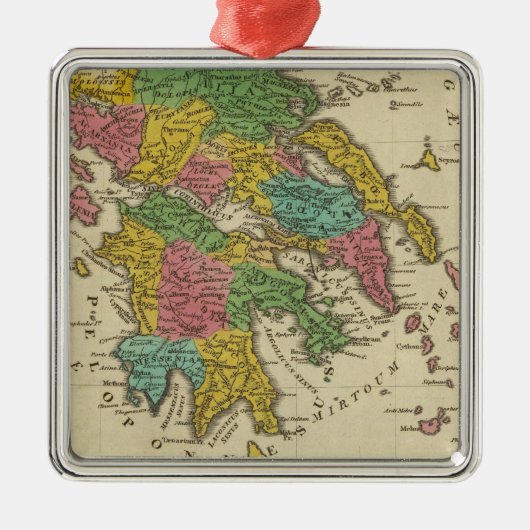 Grecia Antiqua Metalen Ornament (Voorkant)