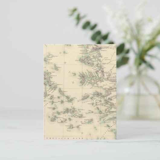 Grecian Archipelago, oud Briefkaart (Staand voorkant)