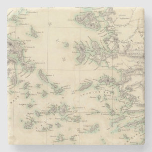 Grecian Archipelago, oud Stenen Onderzetter