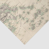 Grecian Archipelago, oud Tissuepapier (Detail)