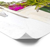 Grecian Paradise. schilderij van de waterverf Sant Poster (Hoek)