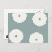 Grecian Spiral Circle Waves Briefkaart (Voorkant / Achterkant)