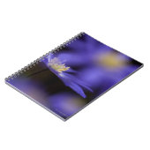 Grecian Windflower, hertenresistente blauwe bloem Notitieboek (Linkerzijde)