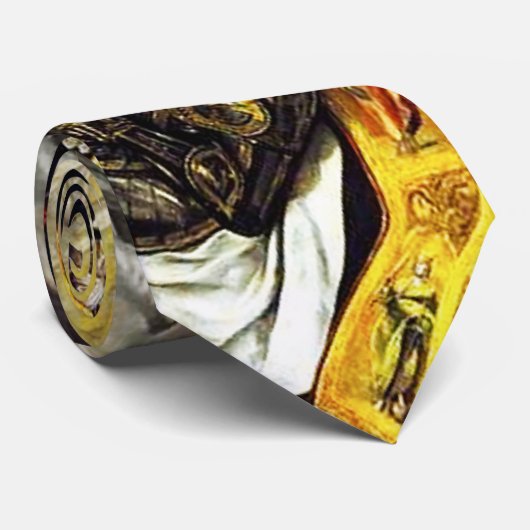 Greco Burial of the Count of Orgaz Stropdas (Opgerold)