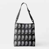 Greco Roman Bust Crossbody Tas (Achterkant)