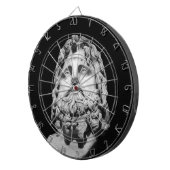 Greco Roman Bust Dartbord (Voorkant Rechts)