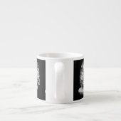 Greco Roman Bust Espresso Kop (Achterkant)