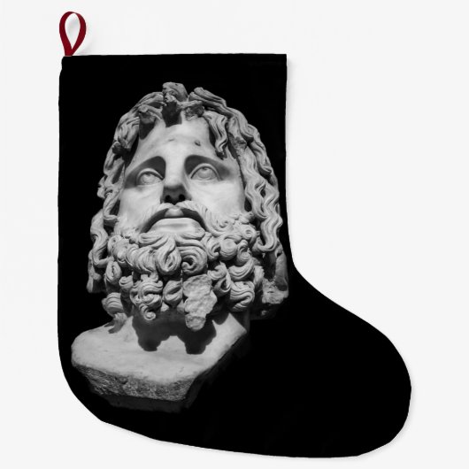 Greco Roman Bust Grote Kerstsok (Voorkant)