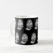 Greco Roman Bust Koffiemok (Voorkant links)