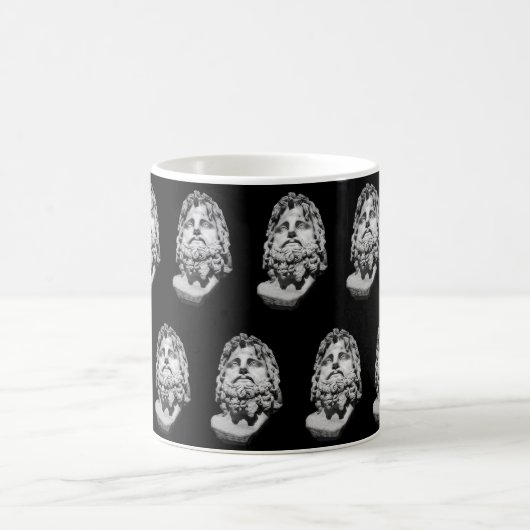 Greco Roman Bust Koffiemok (Center)