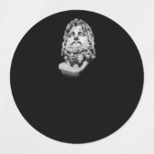 Greco Roman Bust Labels (Design 1)