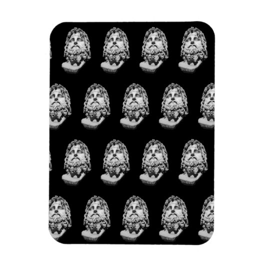 Greco Roman Bust Magneet (Verticaal)