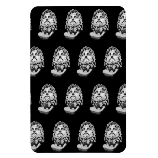 Greco Roman Bust Magneet (Verticaal)
