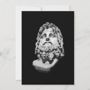 Greco Roman Bust Notitiekaartje