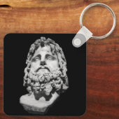 Greco Roman Bust Sleutelhanger (Achterkant)
