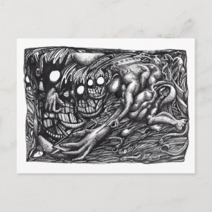 Gredel Moeder Dream, door Brian Benson Briefkaart