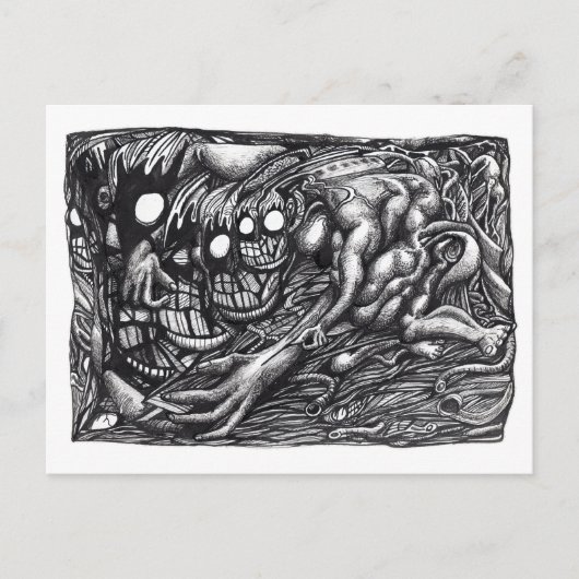 Gredel Moeder Dream, door Brian Benson Briefkaart (Voorkant)