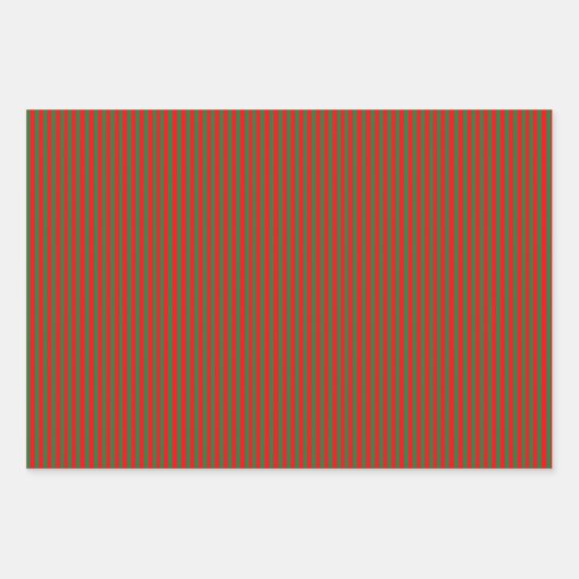 Gree and Gold kerstwarenbont Verpakkingspapier Inpakpapier Vel (Voorkant 3)