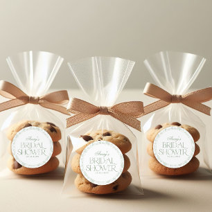 Gree Toile Floral Vrijgezellenfeest Ronde Sticker