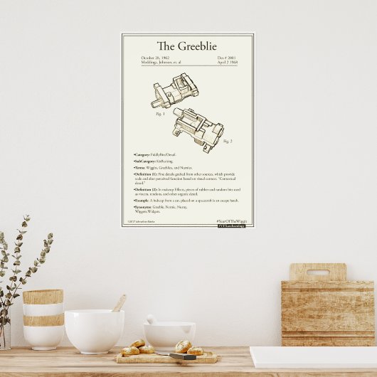 Greeblie 24 x 20 inch, Value Poster Paper (Matte) (Keuken)