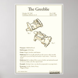 Greeblie 24 x 20 inch, Value Poster Paper (Matte)