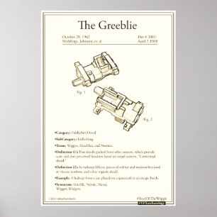 Greeblie 24 x 20 inch, Value Poster Paper (Matte)