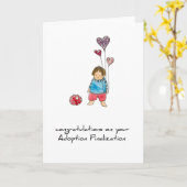 Greecard-adoptie Kaart (Gele Bloem)