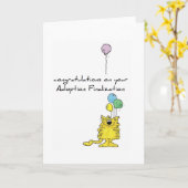 Greecard-adoptie Kaart (Gele Bloem)