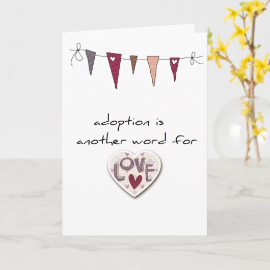 Greecard-adoptie Kaart (Gele Bloem)