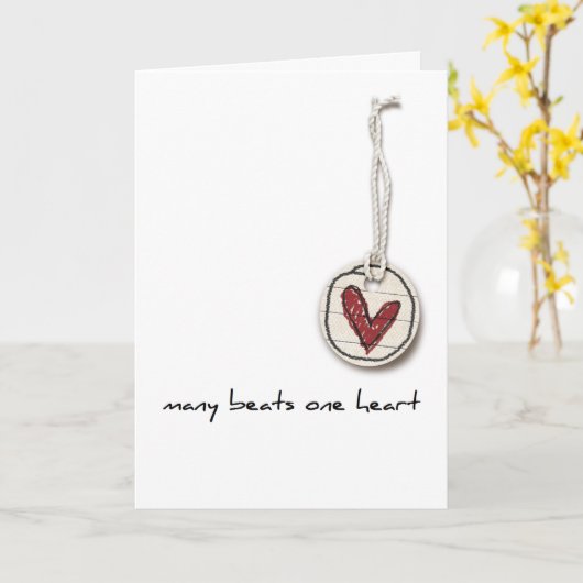 Greecard-adoptie Kaart (Gele Bloem)