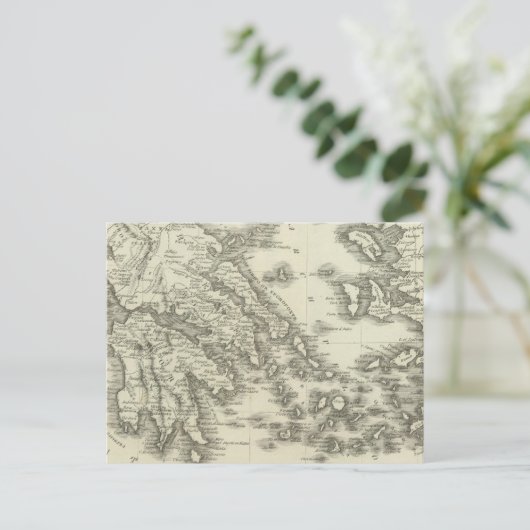 Greece 16 briefkaart (Staand voorkant)