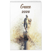 Greece 2026 Photo Calendar – Scenic Landscapes  Kalender (Hoes)