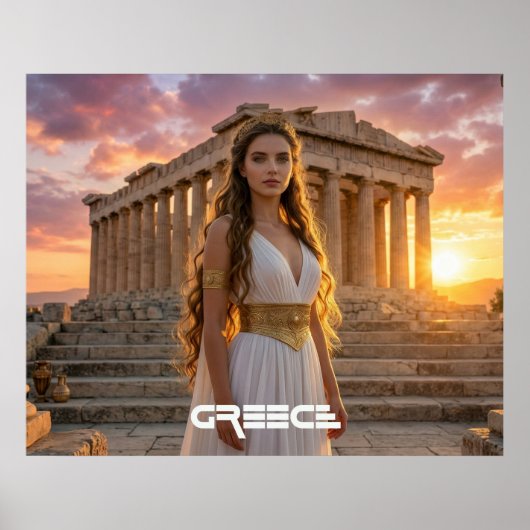 GREECE - ACROPOLIS POSTER (Voorkant)