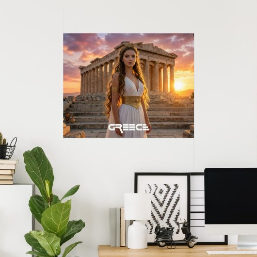 GREECE - ACROPOLIS POSTER (Thuiskantoor)