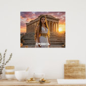 GREECE - ACROPOLIS POSTER (Keuken)