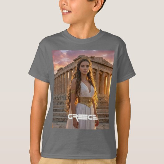 GREECE - ACROPOLIS T-SHIRT (Voorkant)